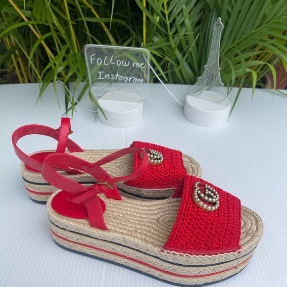 New Gucci Espadrilles 38 - Picture 5 of 12